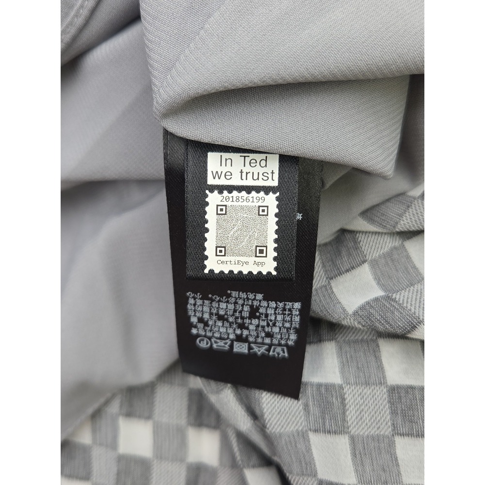 Ted Baker London Coliin Pleated Skirt Black White Plaid Check Size 4 Pull On - Picture 8 of 9